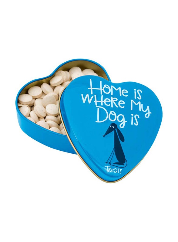 

Sanal Heart Tin Home is Where My Dog is Dog Treats, 60g
