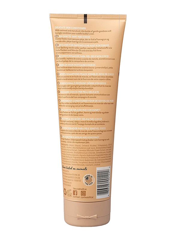 Pet Head Sensitive Soul Dedicate Skin Dog Conditioner, 250ml, Brown