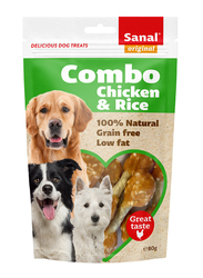 Sanal Combo Chicken & Rice Dog Dry Food, 80g