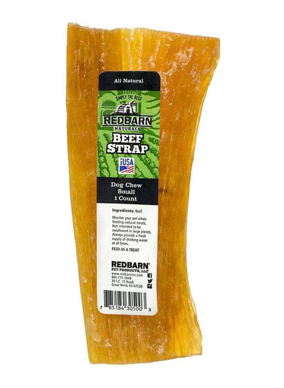 

Red Barn Small Beef Strap Chews Dog Dry Food, 12.6g