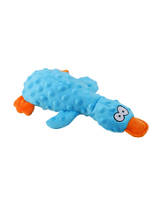 Plush Pet Squeaky Bird Dog Toy, Multicolour