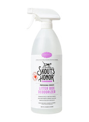 Skout's Honor Cat Litter Box Deodorizer, 1035ml, White