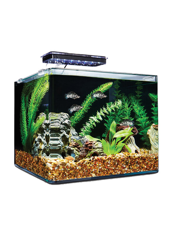 

Aqua Viu Curved Glass Fish Tanks, 58 Liters, 50 x 33 x 35 cm, Clear