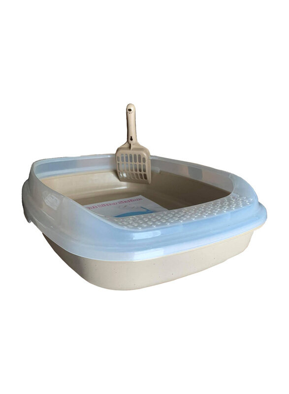 

Nutra Pet Cat Toilet Little Cat Litter Box, Brown