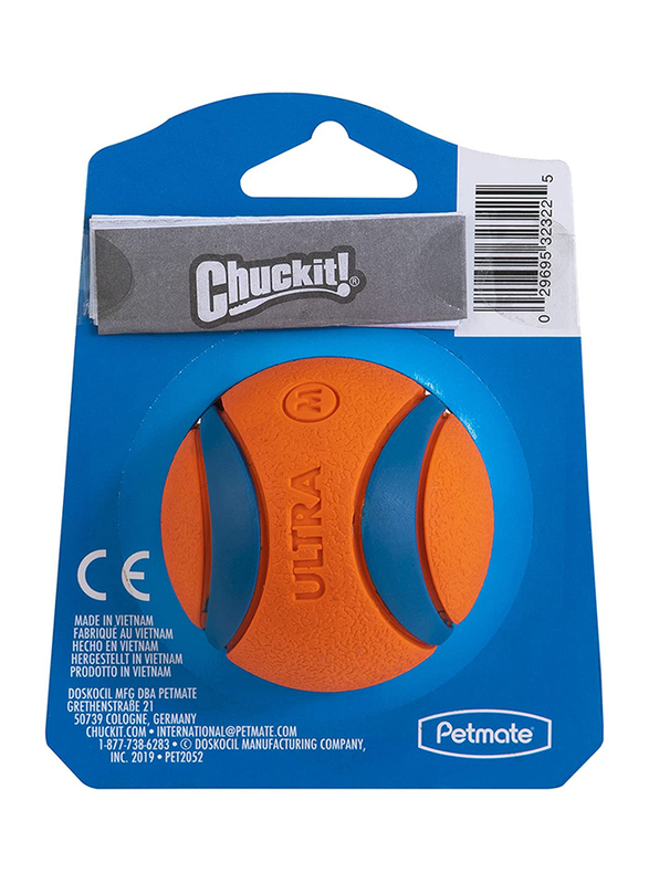 Petmate Chuckit! Ultra Ball, Medium, Orange