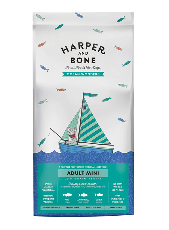 Harper & Bone Adult Dog Mini Ocean Wonders, 1.5 Kg