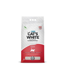 Cat's White Clumping Cat Litter, 5 Liters, Natural