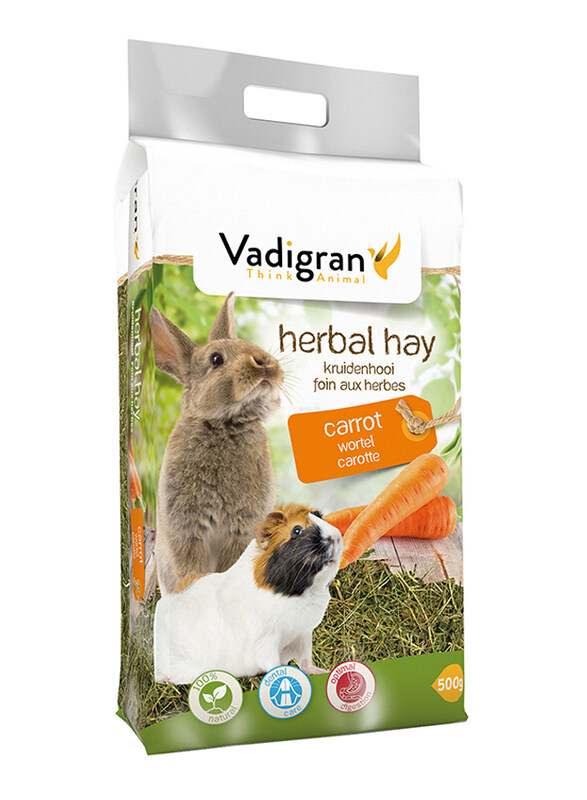 

Vadigran Hay and Herbs Carrot Dry Food, 500g