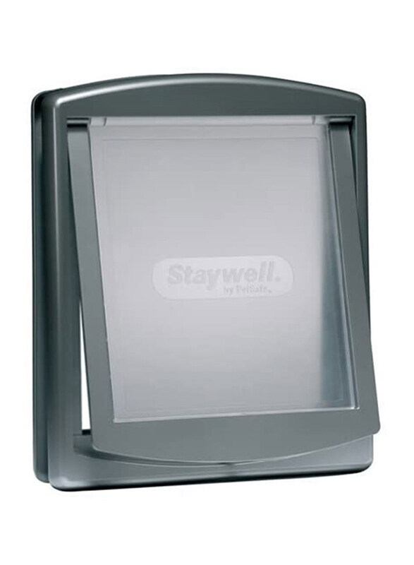 

Pet Safe Staywell Metal Original 2 Way Pet Door, Medium, Grey