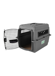 Petmate Sky Kennel Dog Carrier, 28-Inch, Grey