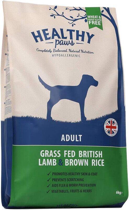 

Healthy Paws Grass Fed British Lamb & Brown Rice Adult 6kg