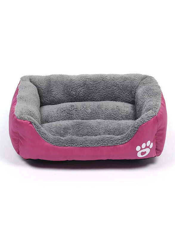 

Grizzly 66 x 50cm Square Dog Bed, Large, Wine Red