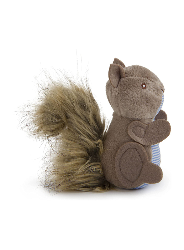 Petlinks Plush Player Squirrel Refillable Catnip Cat Toy, Brown