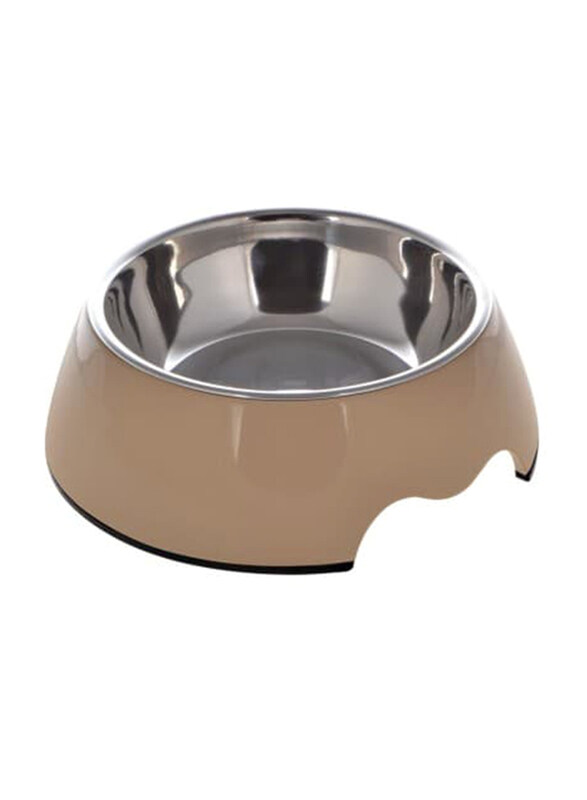 

Nutrapet 350ml Melamine Round Bowl, Medium, Brown