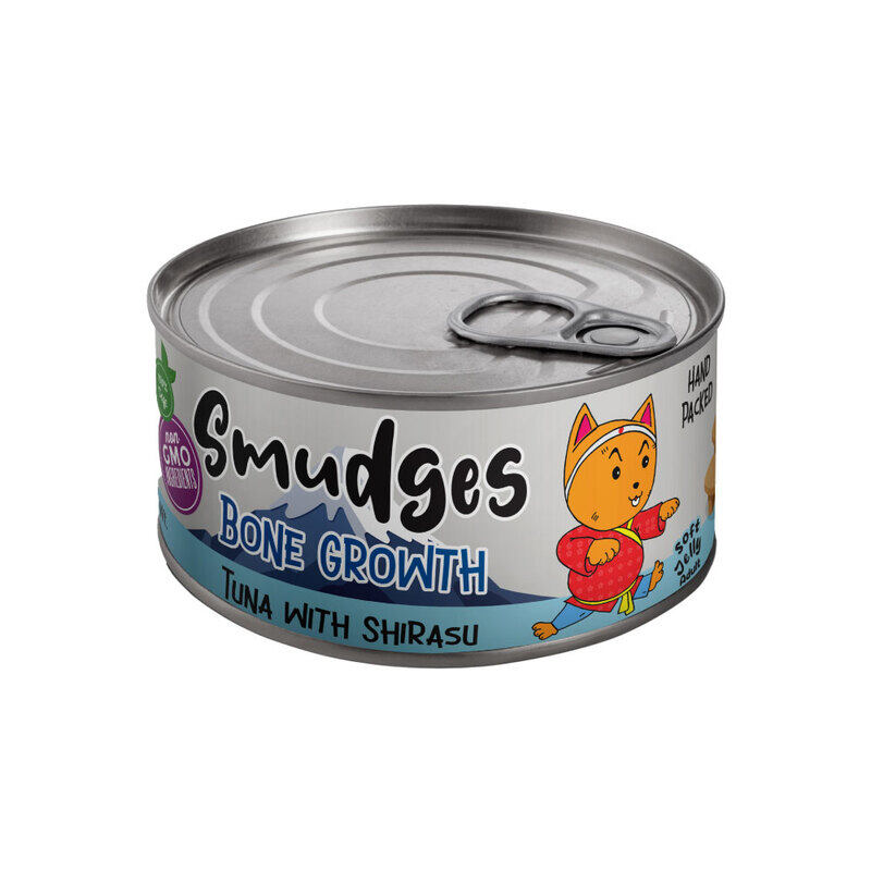 

Smudges Adult Cat Tuna Flakes With Shirasu in Soft Jelly 80g