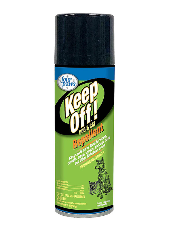 

Four Paws Keep Off Dog & Cat Repellent, 6Oz, Multicolour