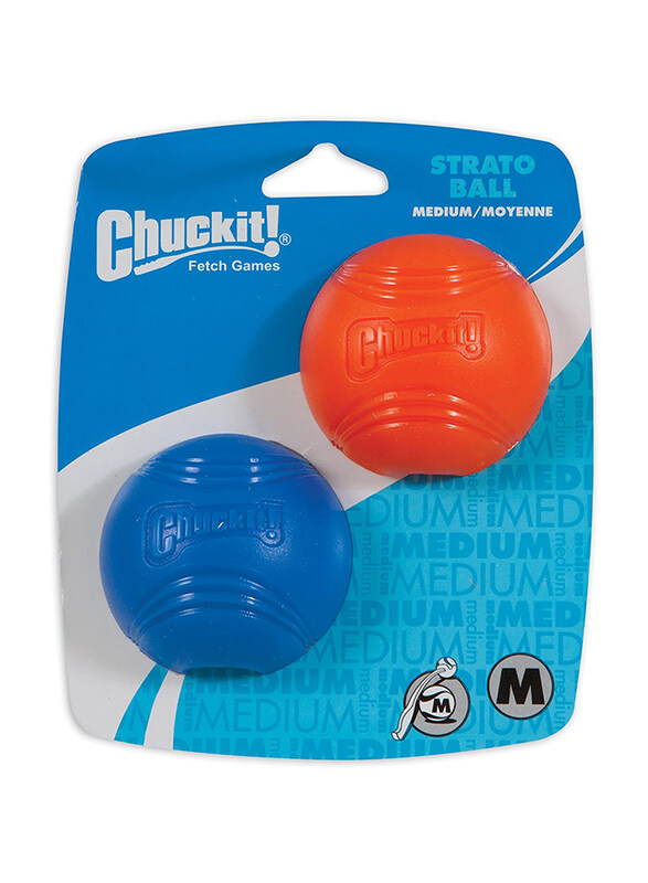 

Petmate Chuckit! Strato Ball, 2 Pieces, Medium, Multicolour