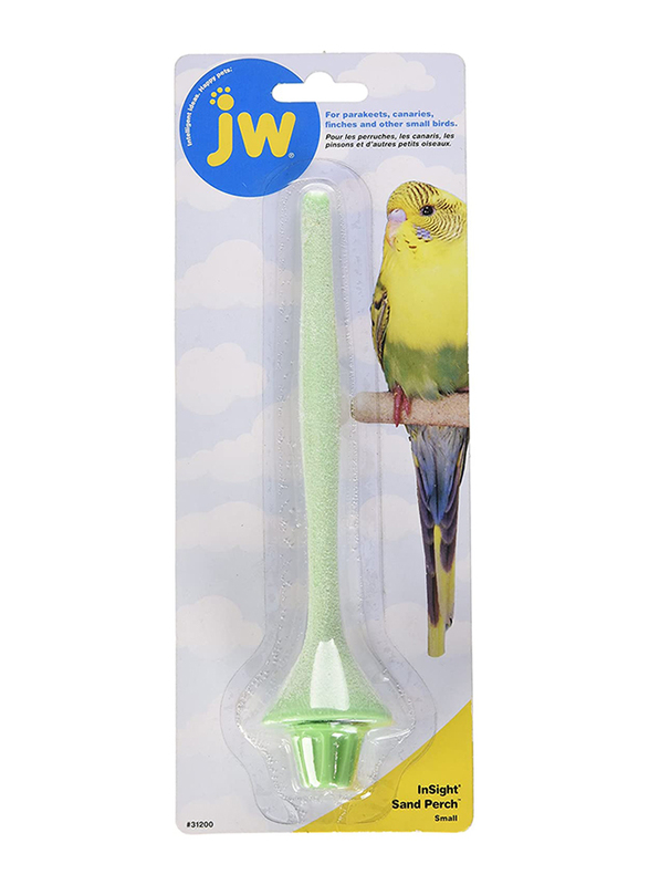 Petmate JW Pet Insight Sand Perch for Birds, Small, Blue