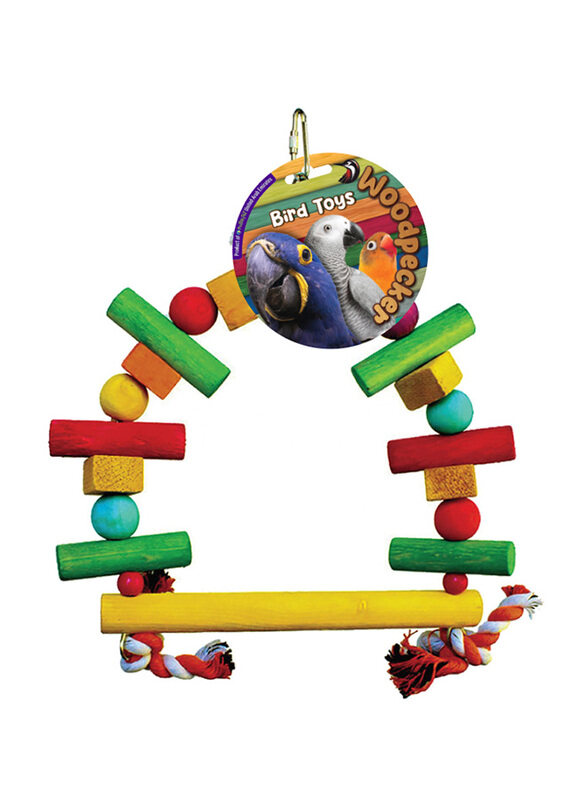 

Woodpecker 40 x 20cm The Arch Bird Toy, Multicolour
