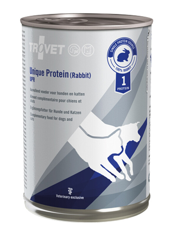 

Trovet Unique Protein Rabbit Cat & Dog Wet Food, 400g