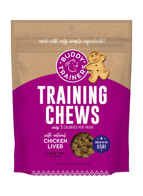 

Buddy Trainers Training Chicken Liver Chews Dog Dry Food, 7oz