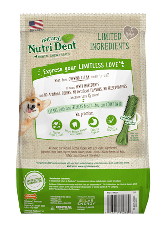 Nylabone Nutri Dent Dental Chew Treats Dog Dry Food, 540g