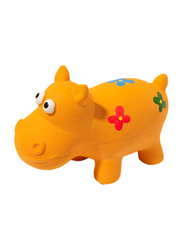 Rubz Hippo Dog Toy, Assorted Colour
