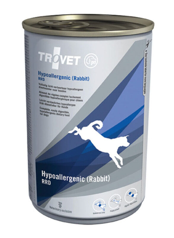 

Trovet Hypoallergenic Rabbit Dog Wet Food, 400g