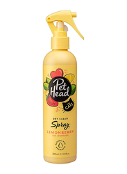 Pet Head Lemonberry Cat Grooming Dry Clean Spray, 300ml, Yellow