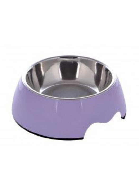 

Nutrapet 350ml Melamine Round Bow, Medium, Purple