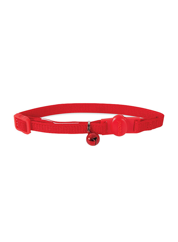 

Aspen Pet 8-12-inch Breakaway Cat Collar, Red