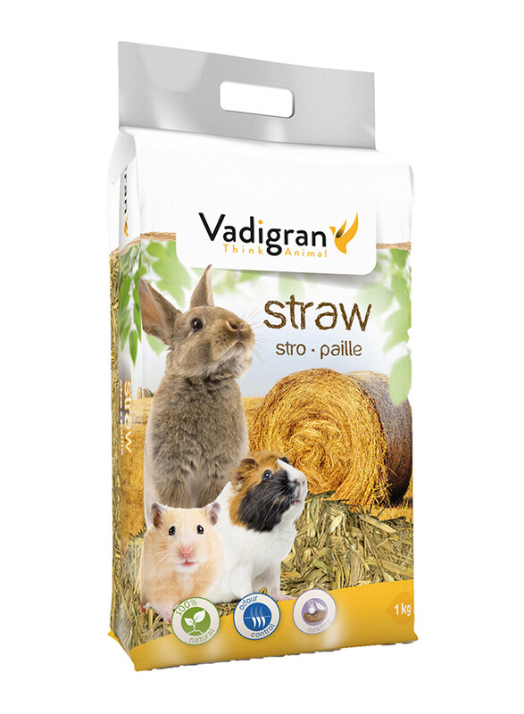 

Vadigran Straw Natural Absorbent Litter, 1Kg, Brown