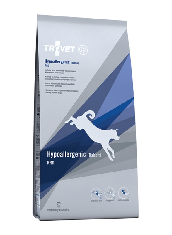 Trovet Hypoallergenic Rabbit Dog Dry Food, 12.5 Kg