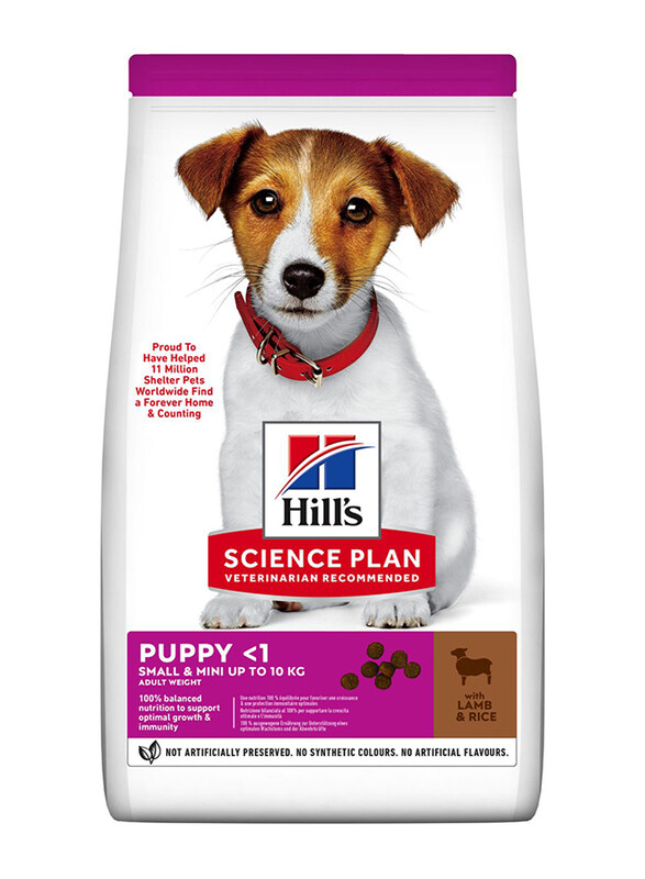 

Hill's Science Plan Lamb & Rice Small & Mini Puppy Dry Food, 3 Kg