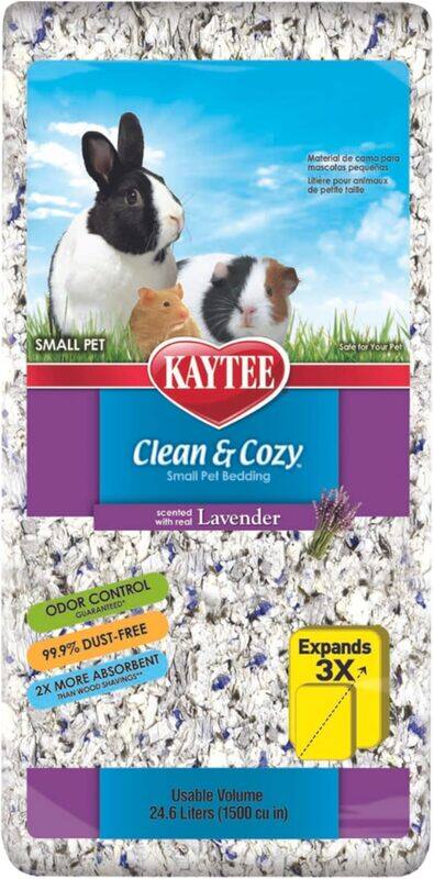 

Kaytee KT Clean & Cozy Lavender Bedding For Small Animals, 6/24.6L