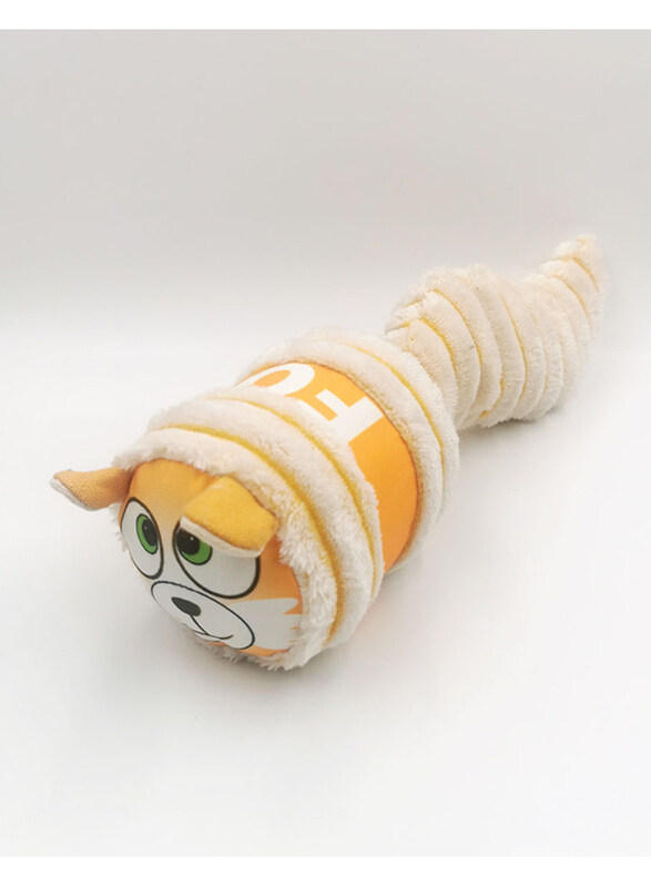 

NutraPet The Flying Fox for Dog, One Size, Orange/White