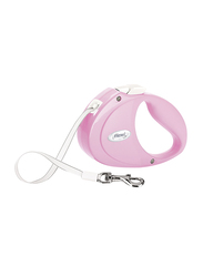 Flexi Retractable Puppy Tape Leash, 2m, Pink