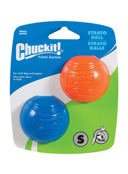 Chuckit! Strato Ball, Small, 12 Piece, Blue/Orange