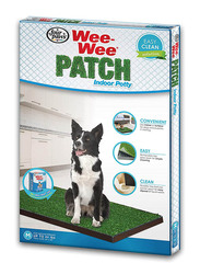 Four Paws Wee Wee Indoor Dog Potty Patch, 30 x 20-inch, Medium, Green