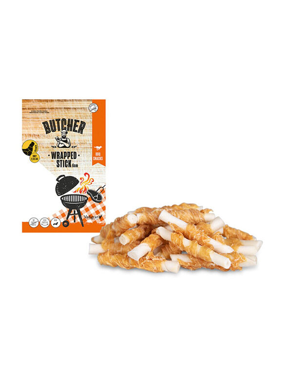 

Vadigran 6cm Butcher Chicken Wrapped Stick Mini Dog Dry Food, 70g