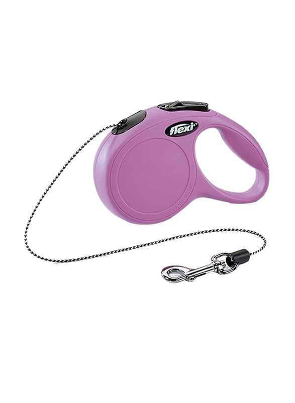 Flexi New Classic Cat Cord Leash, Extra Small, Pink