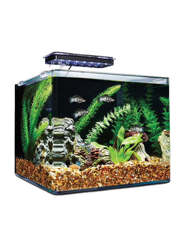 

Aqua Viu Curved Glass Fish Tanks, 17 Liters, 35 x 20 x 23 cm, Clear