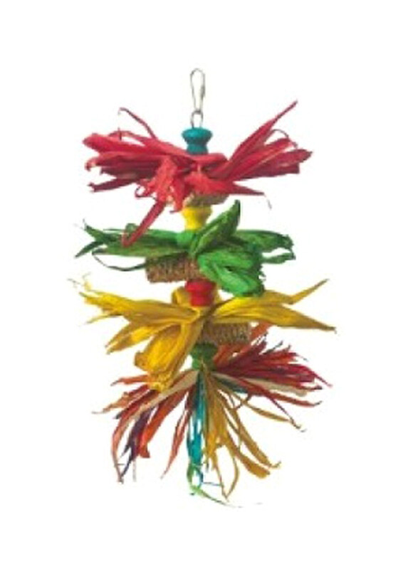 

Nutra Pet Hanging Bird Toy, 35cm, Multicolour
