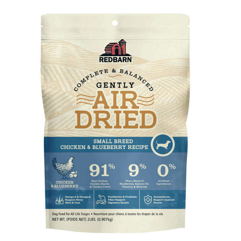 

Red Barn RedBarn Air Chicken & Blueberry Small Breed 2lb (0.9kg)