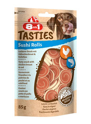 8 in 1 Tasty Sushi Rolls Treats Dog Dry Food, 85g