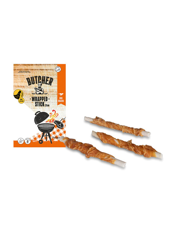 

Vadigran 12cm Butcher Chicken Wrapped Stick Dog Dry Food, 70g