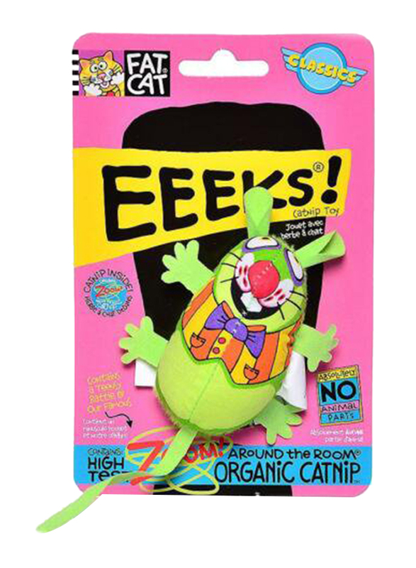 Petmate Fat Cat Classic Eeeks Original, Assorted
