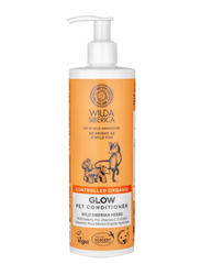 Wilda Siberica Controlled Organic Natural & Vegan Glow Pet Conditioner, 400ml, Orange