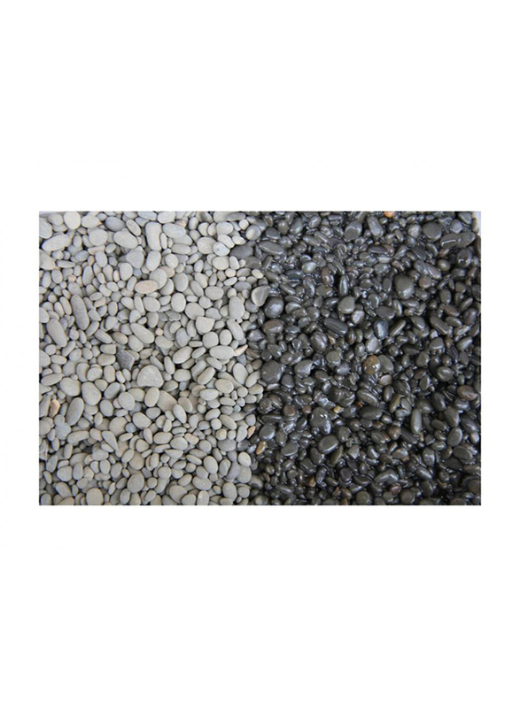 Nutrapet 10kg Nature 2-3mm Washed Pebble, Black/White