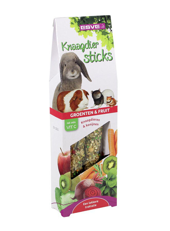

Vadigran Esvsticks Rodents Vitamin Vegetables Fruit Dry Food, 2 Pieces